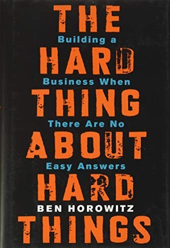 The hard thing about - hard,
